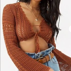 Crochet Boho Crop Top